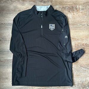 Los Angeles Kings XL Majestic 1/4 zip